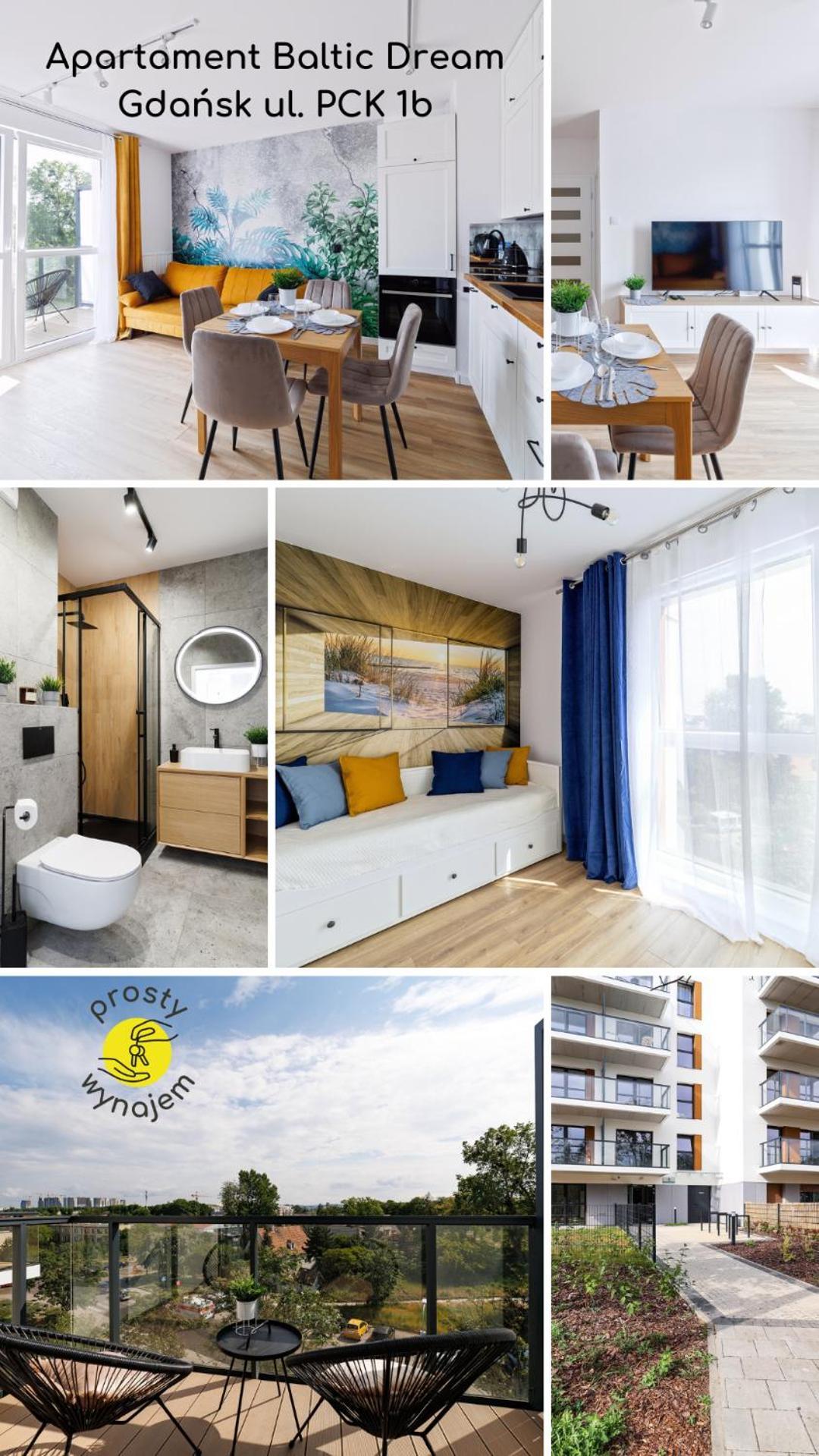 Apartament Baltic Dream Prostywynajem Gdansk Brzezno Ngoại thất bức ảnh